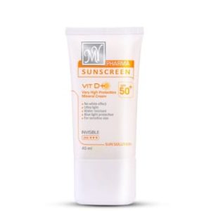 کرم ضد آفتاب SPF50 سان سلوشن مينرال فارما مای