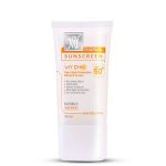 ضد آفتاب SPF50 سان سلوشن مناسب انواع پوست بی رنگ مای فارما