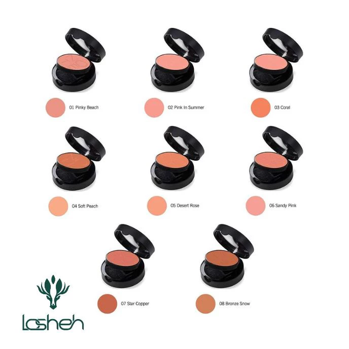 2-13 خرید و قیمت رژگونه ساده لومینوس سیلک نوت