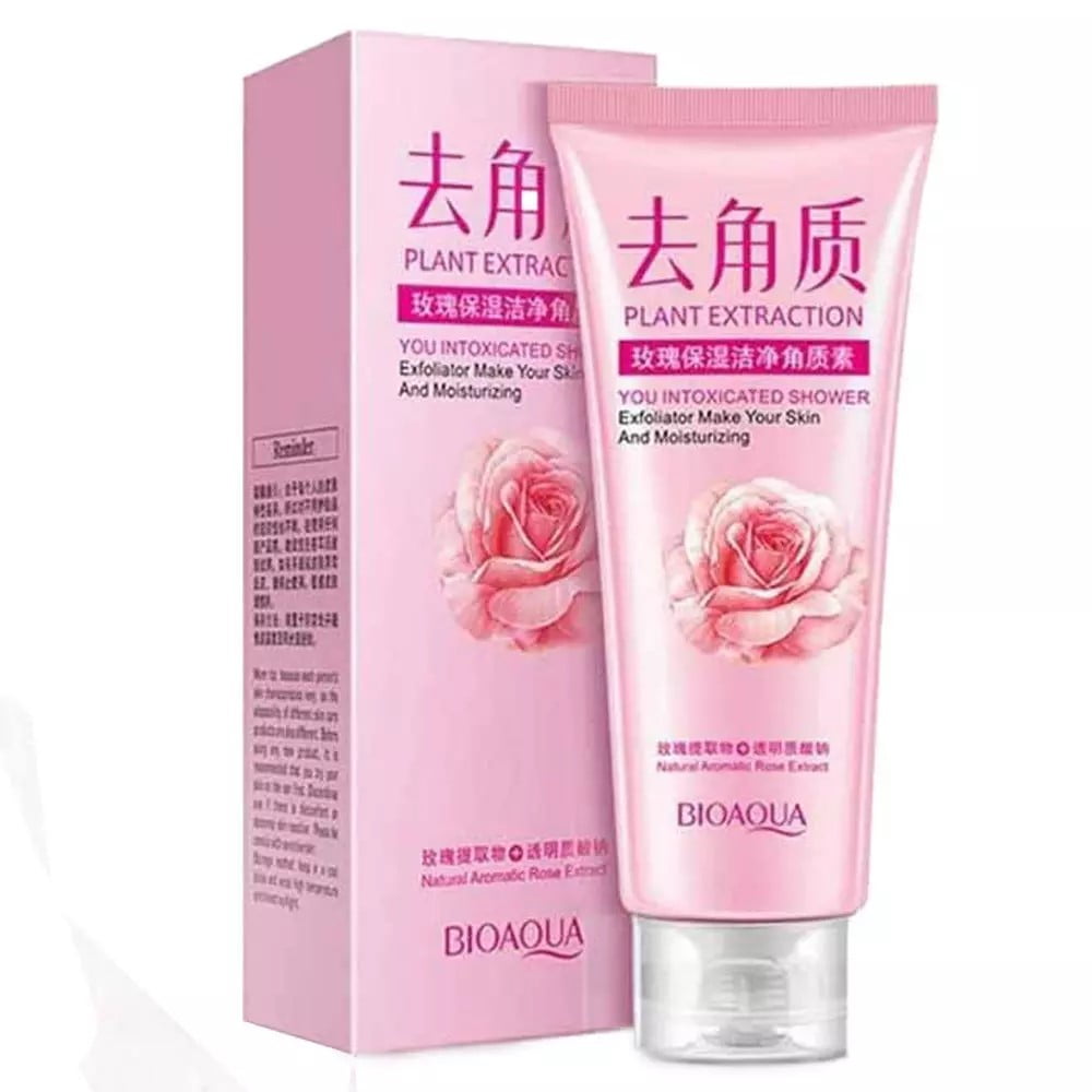 اسکراب عصاره گل رز بیوآکوا اسکراب عصاره گل رز بیوآکوا