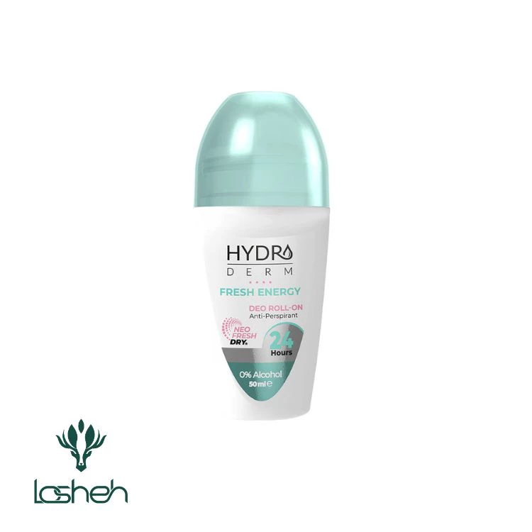 Hydroderm FRESH ENERGY women's antiperspirant roller رولان ضدتعریق بانوان مدل FRESH ENERGY هیدرودرم