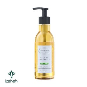 ژل شستشوی صورت شیر و عسل دیپ سنس