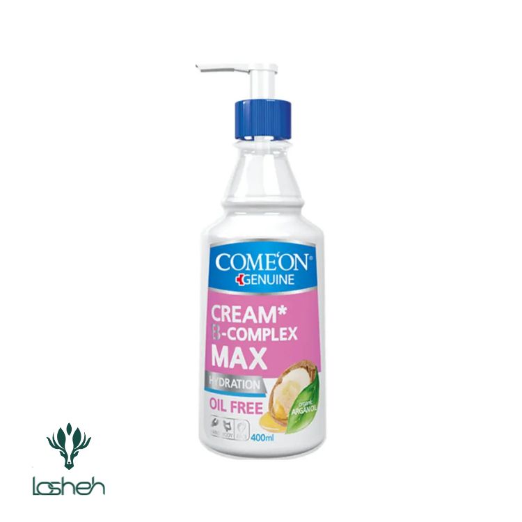 کرم پمپی ب کمپلکس آرگان کامان مناسب پوست چرب|مرطوب کننده کامان حاوی ب کمپلکس|کرم مرطوبکنندهی پمپی آرگان کرم پمپی ب کمپلکس آرگان کامان مناسب پوست چرب