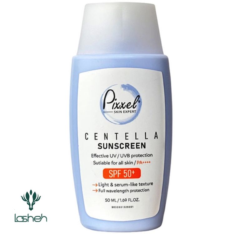 کرم ضد آفتاب بدون رنگ SPF50 پیکسل|ضد آفتاب SPF50 پیکسل|کرم ضدآفتاب رنگی پیکسل SFP50 مدل Natural BEIGE مناسب پوستهای حساس کرم ضد آفتاب بدون رنگ SPF50 پیکسل