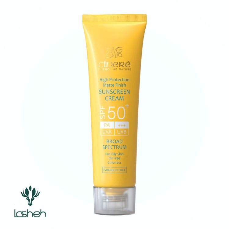 کرم ضد آفتاب بدون رنگ SPF50 سینره مناسب پوست چرب کرم ضد آفتاب بدون رنگ SPF50 سینره مناسب پوست چرب