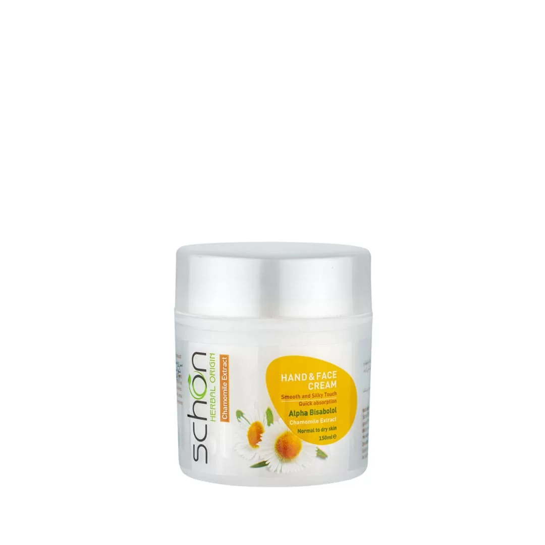 chamomile-hand-and-face-jar-cream-کرم کاسهای دست و صورت بابونه شون-jpg کرم کاسهای دست و صورت بابونه شون