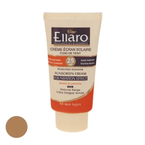 کرم ضد آفتاب کرم پودری انواع پوست SPF 25 الارو