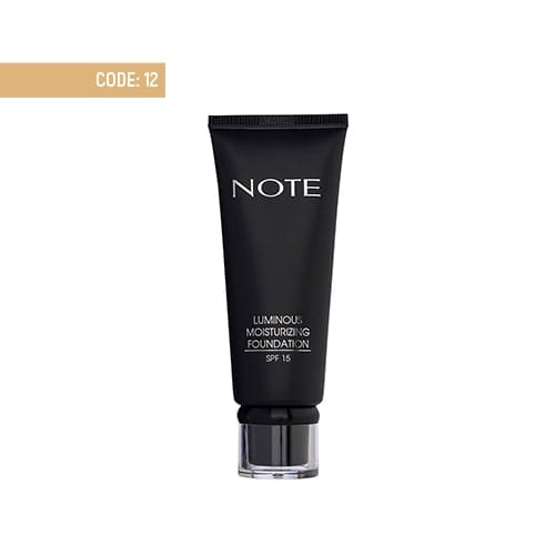 note-luminous-moisturizing-foundation-12 كرم پودر تيوبی لومينوس آبرسان نوت