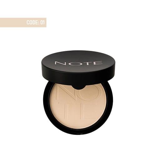 note-luminous-silk-compact-powder-01-beige پنکک لومینوس سیلک نوت