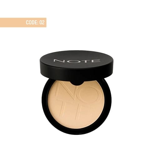 note-luminous-silk-compact-powder-02-natural-beige پنکک لومینوس سیلک نوت