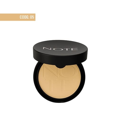 note-luminous-silk-compact-powder-05-honey-beige پنکک لومینوس سیلک نوت