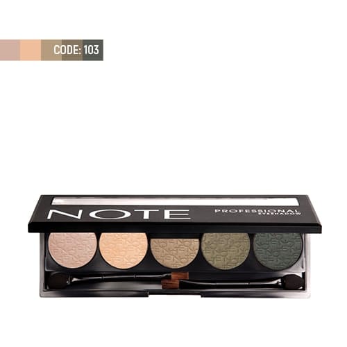 note-professional-eyeshadow-103 پالت سایه چشم پروفشنال نوت