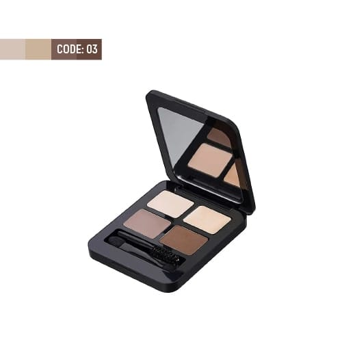 note-total-look-brow-kit-03-brunettes کیت ابرو توتال لوک نوت