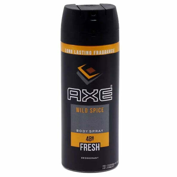 اسپری دئودورانت 48 ساعته مردانه اکس مدل Wild Spice حجم 150 میل اسپری دئودورانت 48 ساعته مردانه اکس مدل Wild Spice حجم 150 میل