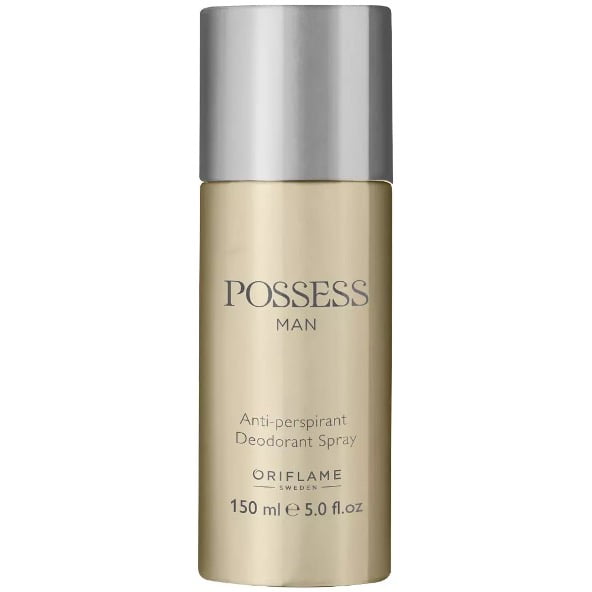 اسپری دئودورانت مردانه اوریفلیم مدل Possess Man حجم 150 میل اسپری دئودورانت مردانه اوریفلیم مدل Possess Man حجم 150 میل