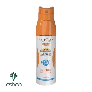 اسپری ضدآفتاب کودکان SPF30 سان سیف