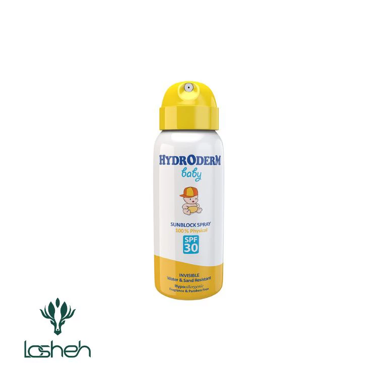 اسپری ضدآفتاب کودکان SPF30 هیدرودرم اسپری ضدآفتاب کودکان SPF30 هیدرودرم