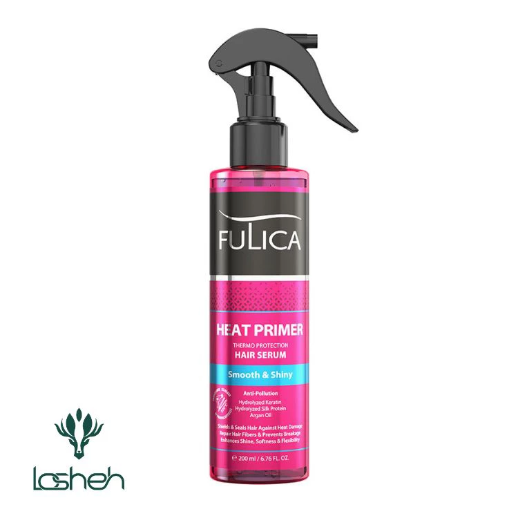 اسپری-محافظ-حرارتی-مو-فولیکا-مدل-Heat-Primer اسپری محافظ حرارتی مو فولیکا مدل Heat Primer حجم 200 میلی لیتر - تصویر 3