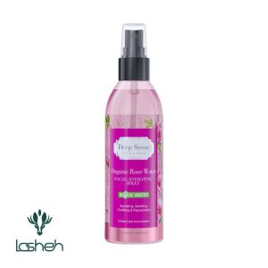 اسپری مرطوب‌کننده صورت گلاب دیپ سنس