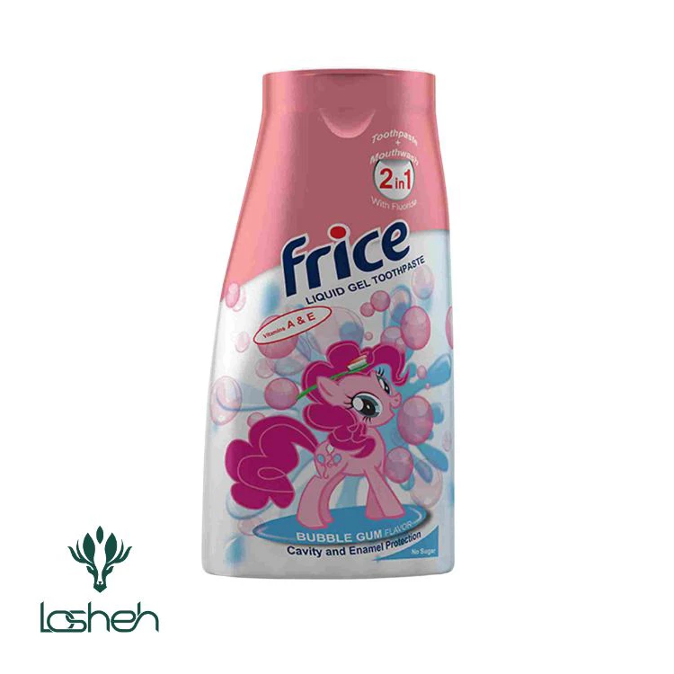 خميردندان ژل مایع کودک فریس با طعم آدامس بادکنکی خميردندان ژل مایع کودک فریس با طعم آدامس بادکنکی