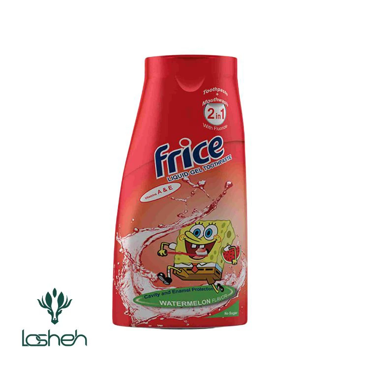 خميردندان ژل مایع کودک فریس با طعم هندوانه خميردندان ژل مایع کودک فریس با طعم هندوانه