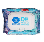 دستمال مرطوب پاک‌کننده آرایش دافی مدل Q10 (طرح گل ۱) ۵۰ عددی - تصویر 2