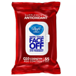 دستمال مرطوب پاک کننده آرایش ( مدل آنتی اکسیدان) درب دار دافی بسته ۵۵ عددی - تصویر 2