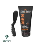 رنگ‌کننده تدریجی موی سر هیدرودرم مشکی طبیعی