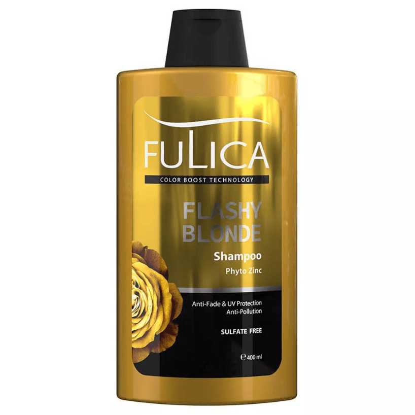 شامپو-تثبیت-کننده-و-محافظ-رنگ-مو-فولیکا-مدل-Flashy-Blonde-حجم-400-میل شامپو تثبیتکننده و محافظ رنگ مو فولیکا مدل Flashy Blonde - تصویر 2