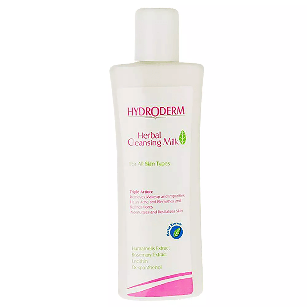 شیر-پاک-کن-گیاهی-هیدرودرم-مناسب-انواع-پوست-200-گرم شیر پاک کن گیاهی هیدرودرم - تصویر 2