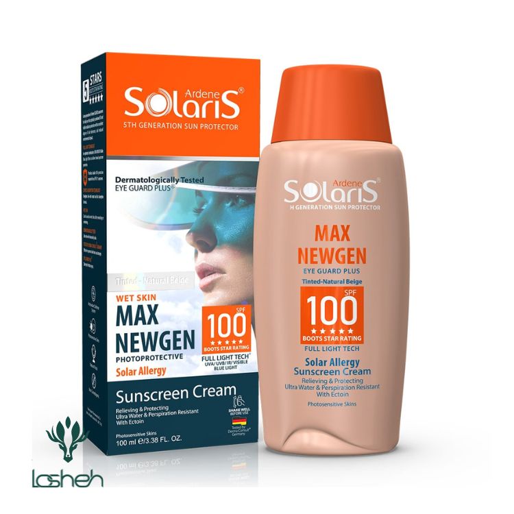 ضدآفتاب سولار آلرژی مکس نیوژن SPF 100 آردن سولاریس|ضد آفتاب آردن سری سولاریس ضدآفتاب سولار آلرژی مکس نیوژن SPF 100 آردن سولاریس