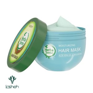 ماسک مو کراتینه و رطوبترسان آردن هرباسنس