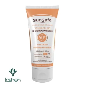فلوئید ضدآفتاب پوست حساس SPF50 سان سیف