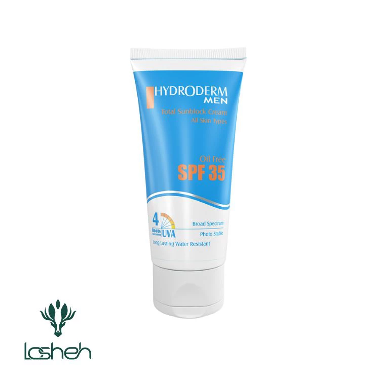 كرم ضدآفتاب SPF35 آقايان هیدرودرم كرم ضدآفتاب SPF35 آقايان هیدرودرم