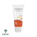 كرم ضدآفتاب SPF50 فاقد چربی رنگی هیدرودرم