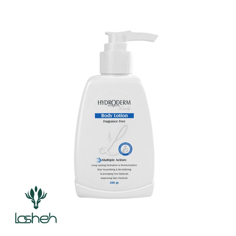 لوسیون بدن بطری هیدرودرم لوسیون بدن بطری هیدرودرم