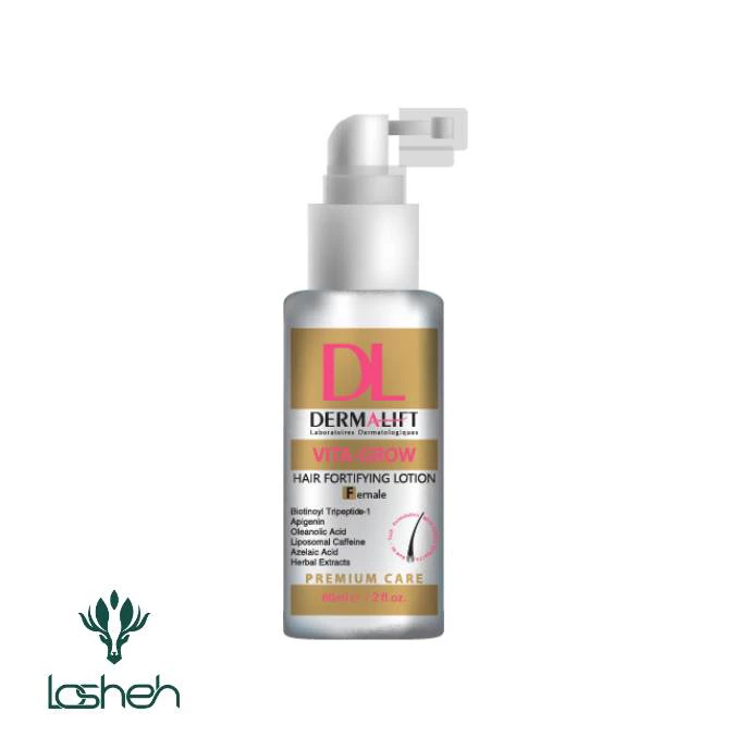 لوسیون تقویت موی بانوان درمالیفت مدل ویتاگرو لوسیون تقویت موی بانوان درمالیفت مدل ویتاگرو