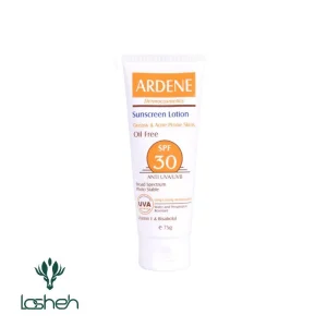 لوسیون ضدآفتاب SPF 30 فاقد چربی آردن