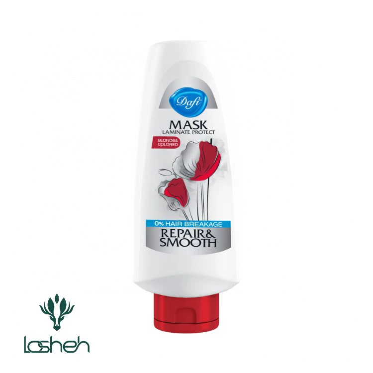 ماسک مو دافی مناسب موهای رنگ شده و بلوند|شامپو ترمیم کننده و نرم کننده دافی مناسب موهای رنگ شده حجم 550 میل ماسک مو دافی مناسب موهای رنگ شده و بلوند