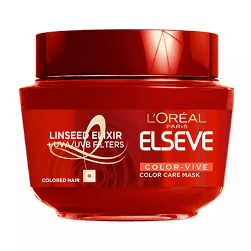 ماسک مو لورآل سری السیو مناسب موهای رنگ شده حجم 300 میل ماسک مو لورآل سری السیو مناسب موهای رنگ شده حجم 300 میل - تصویر 1