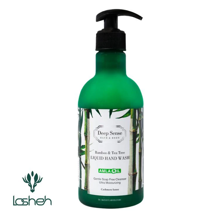 مایع دستشویی کرمی بامبو و درخت چای دیپ سنس مایع دستشویی کرمی بامبو و درخت چای دیپ سنس