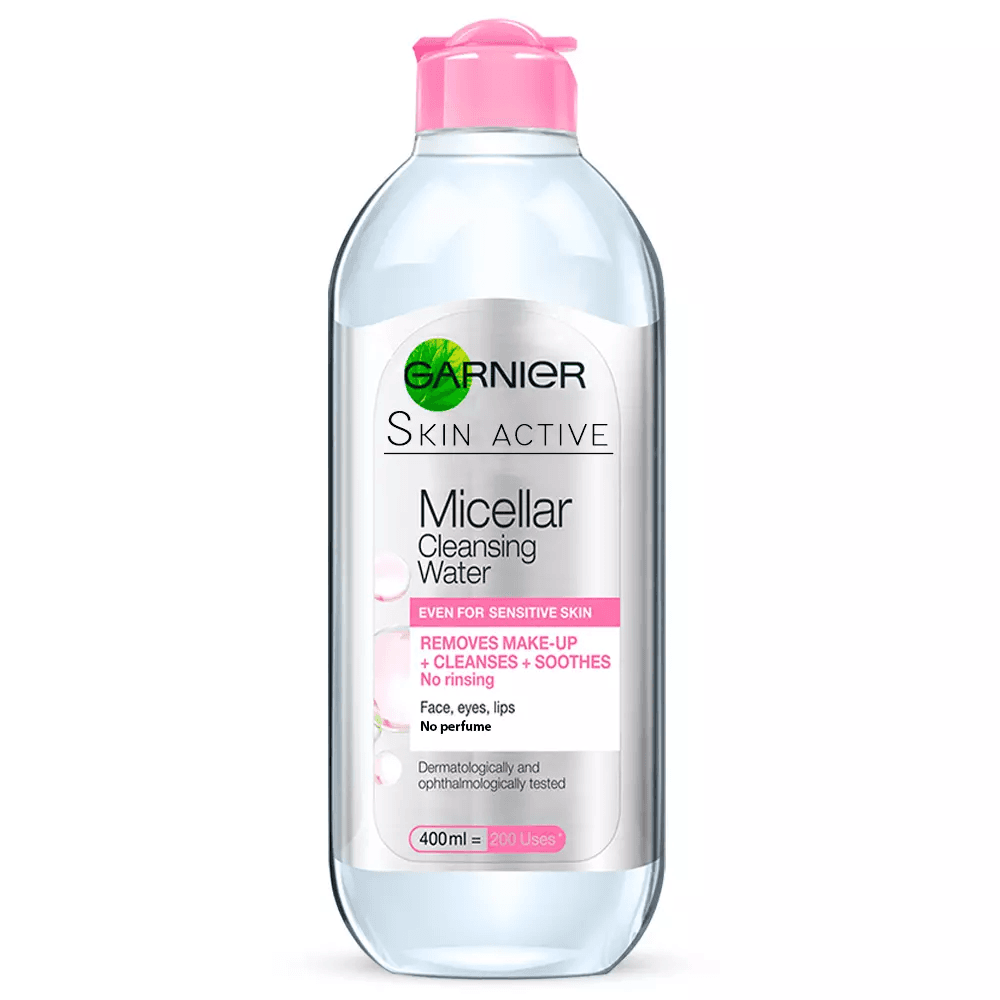 میسلار پاک کننده آرایش گارنیه مناسب پوست حساس میسلار پاک کننده آرایش گارنیه مناسب پوست حساس