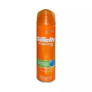 ژل اصلاح مردانه ژیلت Fusion مناسب پوست حساس 200 میل