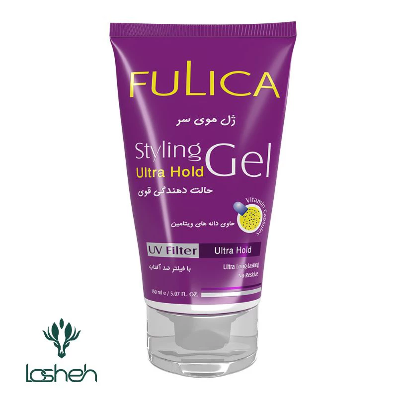 ژل موی سر قوی فولیکا|ژل موی حالت دهنده قوی فولیکا 150 میل ژل موی سر قوی فولیکا