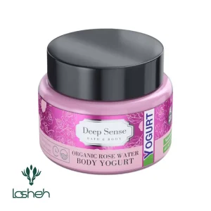 کرم ژل آبرسان بدن گلاب طبیعی دیپ سنس