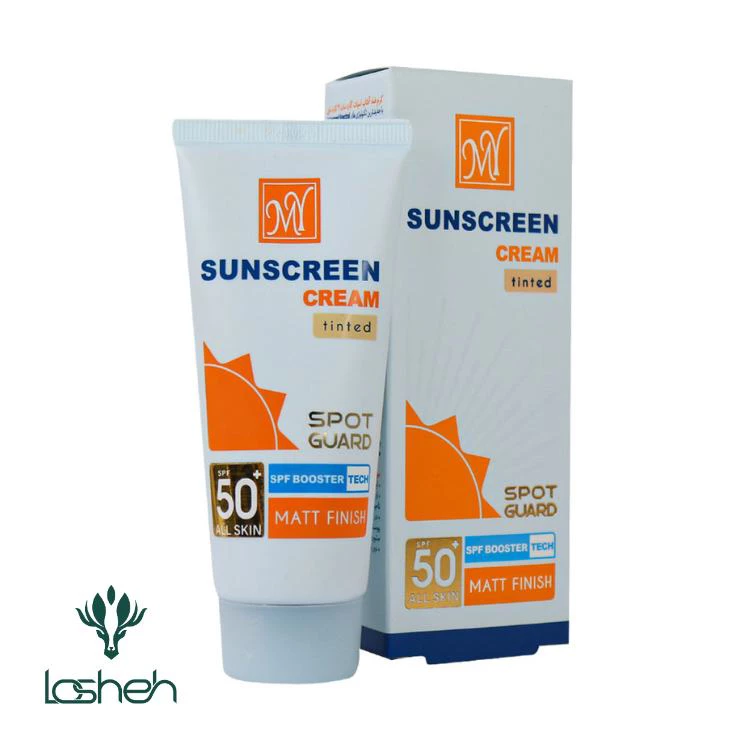 کرم ضدآفتاب اسپات گارد مات ۴ کاره مای کرم ضدآفتاب اسپات گارد مات ۴ کاره مای