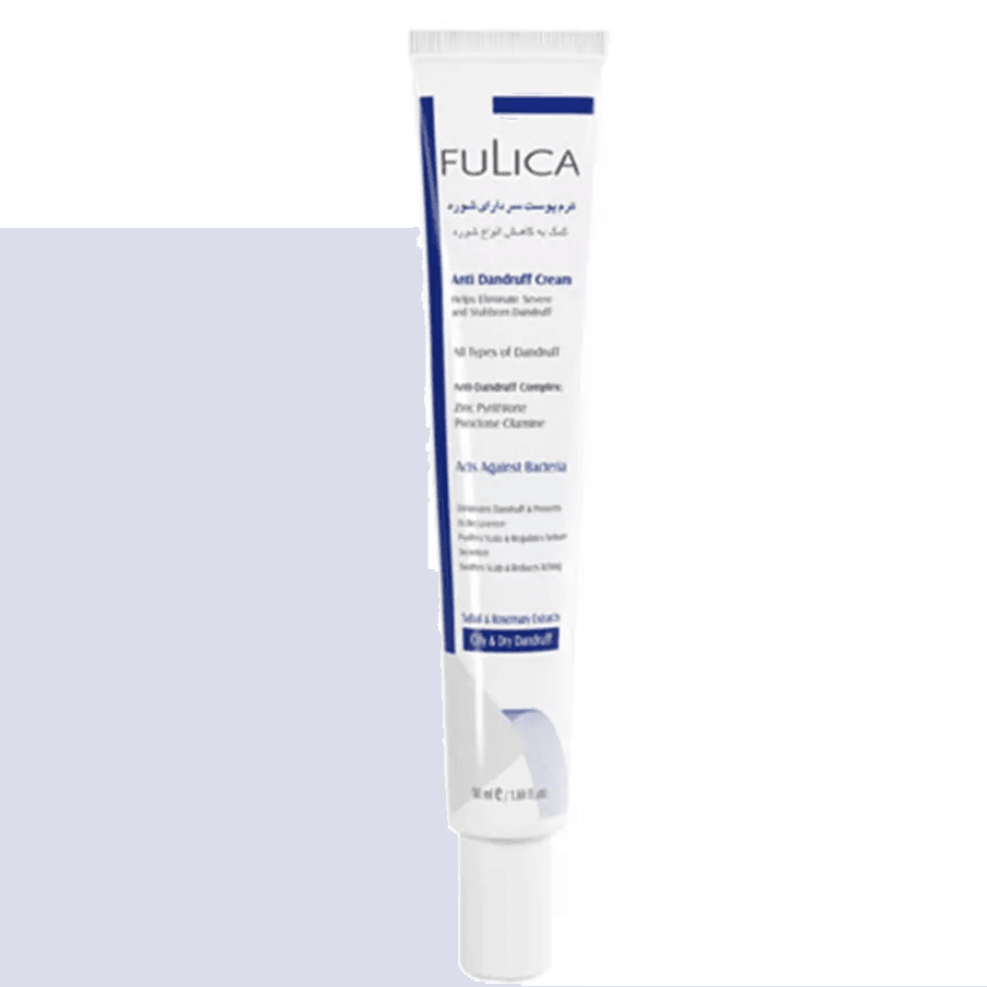کرم ضد شوره موی سر فولیکا حجم 50 میل کرم ضد شوره موی سر فولیکا حجم 50 میل - تصویر 1