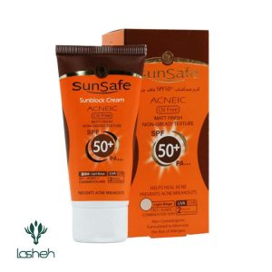 کرم ضدآفتاب SPF50 فاقد چربی سان سیف