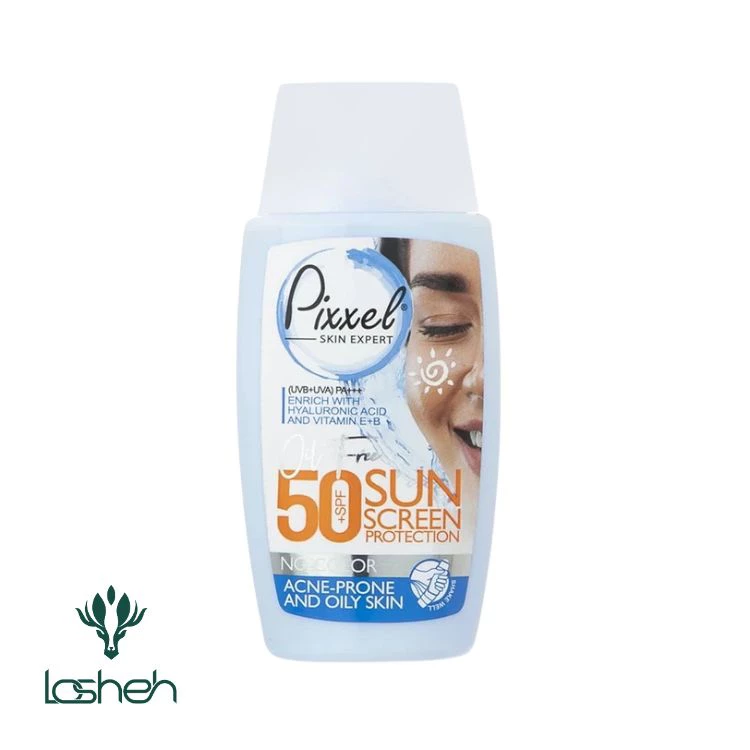کرم-ضدآفتاب-بدون-رنگ-پیکسل-SPF50-مدل-Prone-Skin کرم ضدآفتاب بدون رنگ پیکسل SPF50 مدل Prone Skin