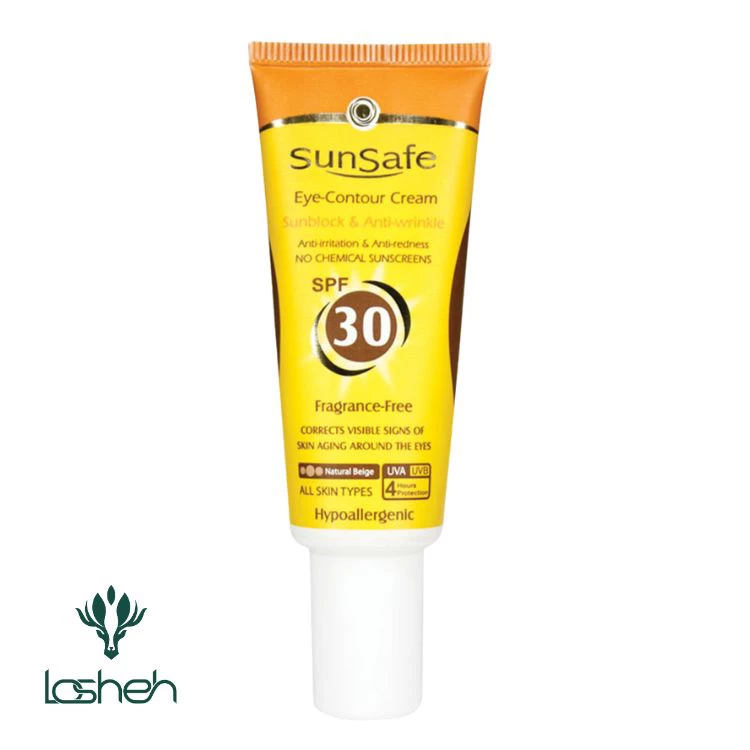 کرم ضدآفتاب دور چشم SPF30 سان سیف کرم ضدآفتاب دور چشم SPF30 سان سیف